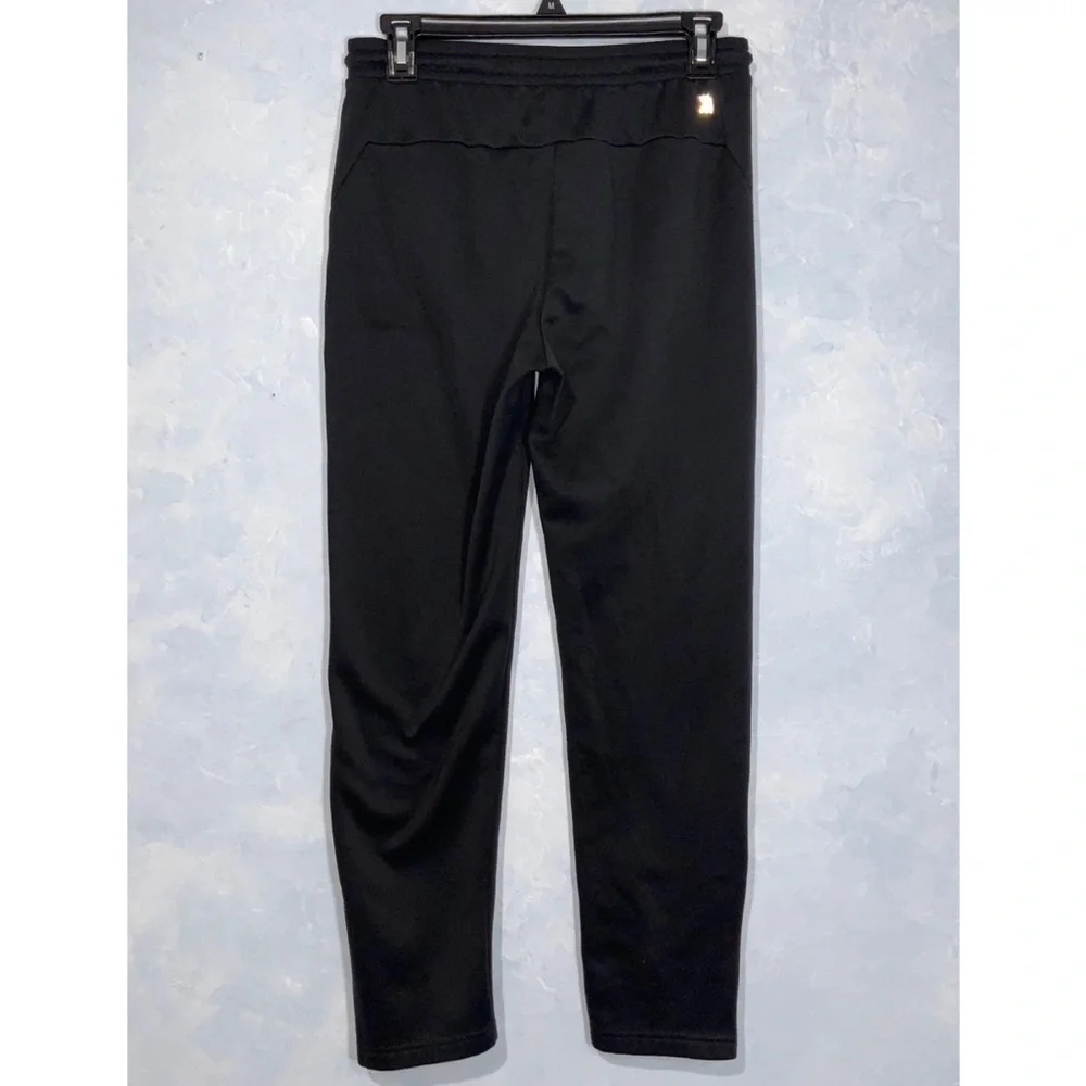 All In Motion Girls Black & Gray Animal Print Leggings & Black Sweat Pants XL 14